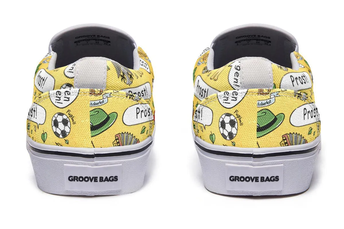 German Phrases Slip-On Shoes