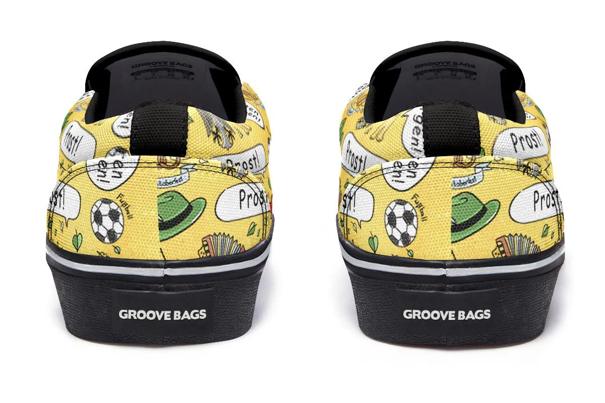German Phrases Slip-On Shoes