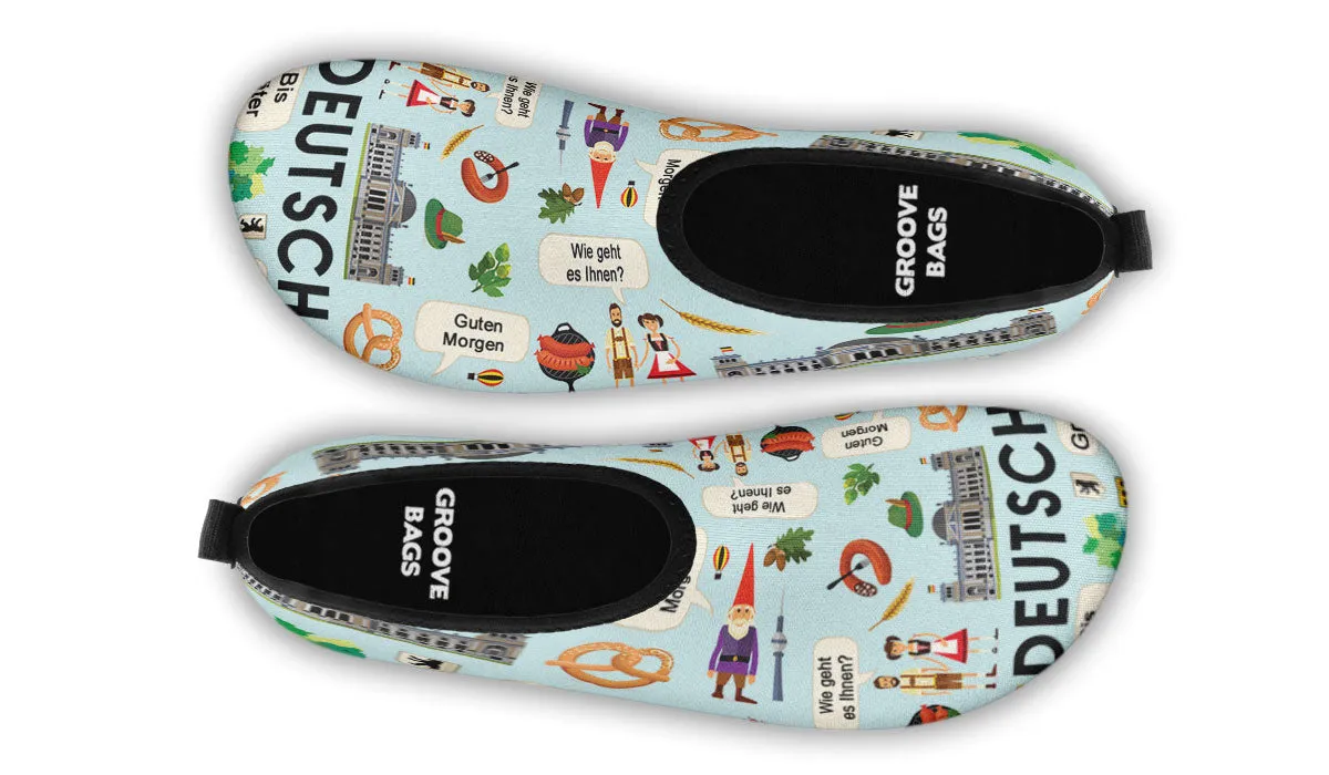 German Teacher Aqua Barefoot Shoes