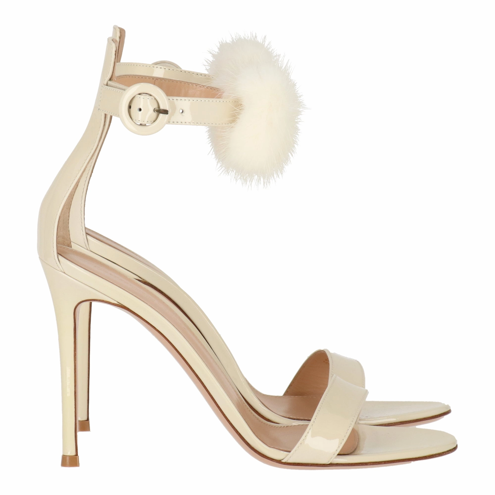 Gianvito Rossi Womens Offwhite Sandal