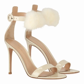 Gianvito Rossi Womens Offwhite Sandal