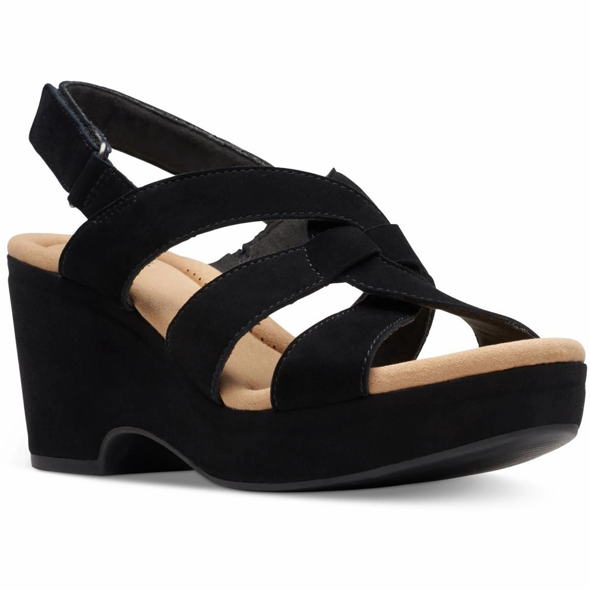 Giselle Beach Womens Cork Slingback Sandals