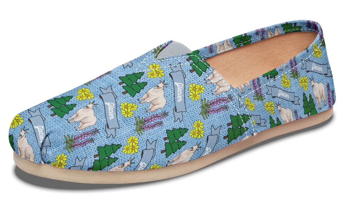 Glacier Pattern Casual Shoes