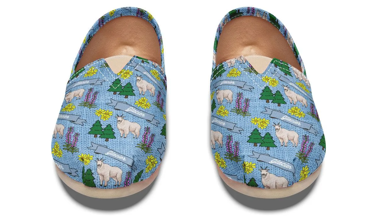 Glacier Pattern Casual Shoes