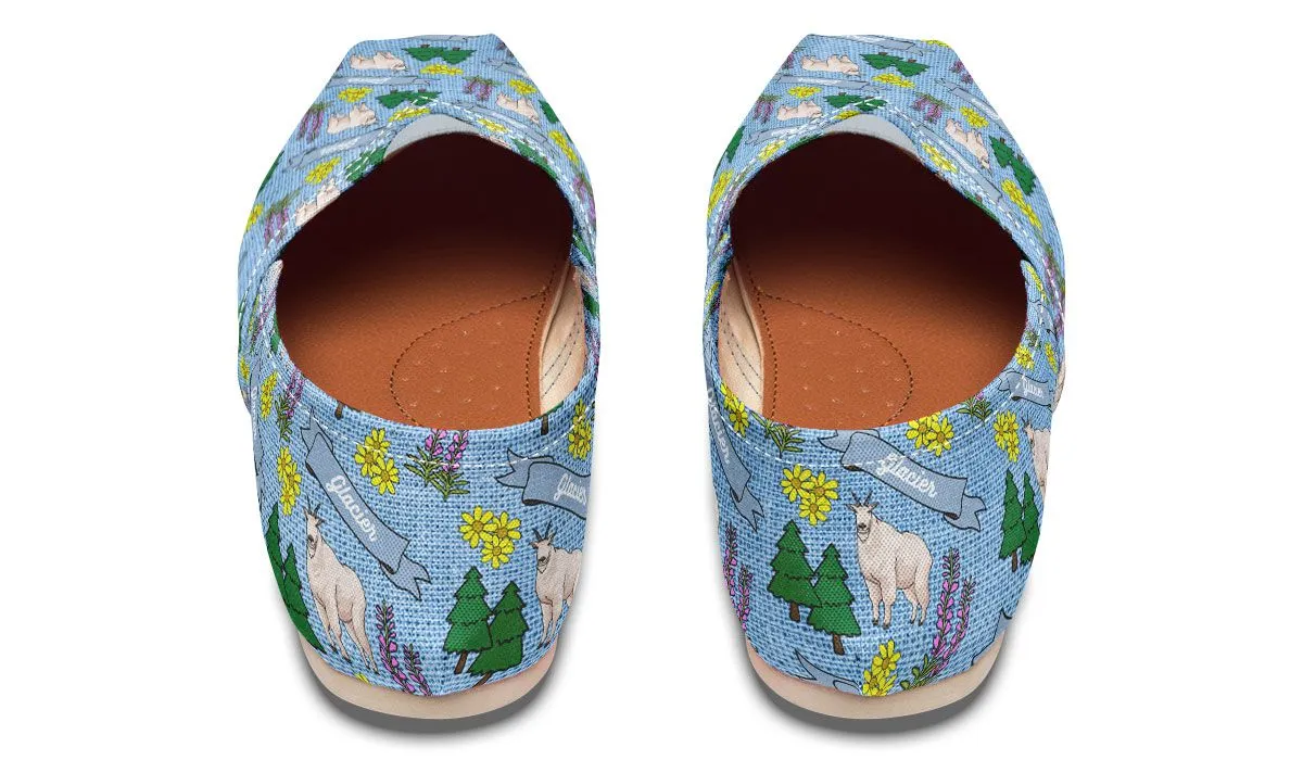 Glacier Pattern Casual Shoes