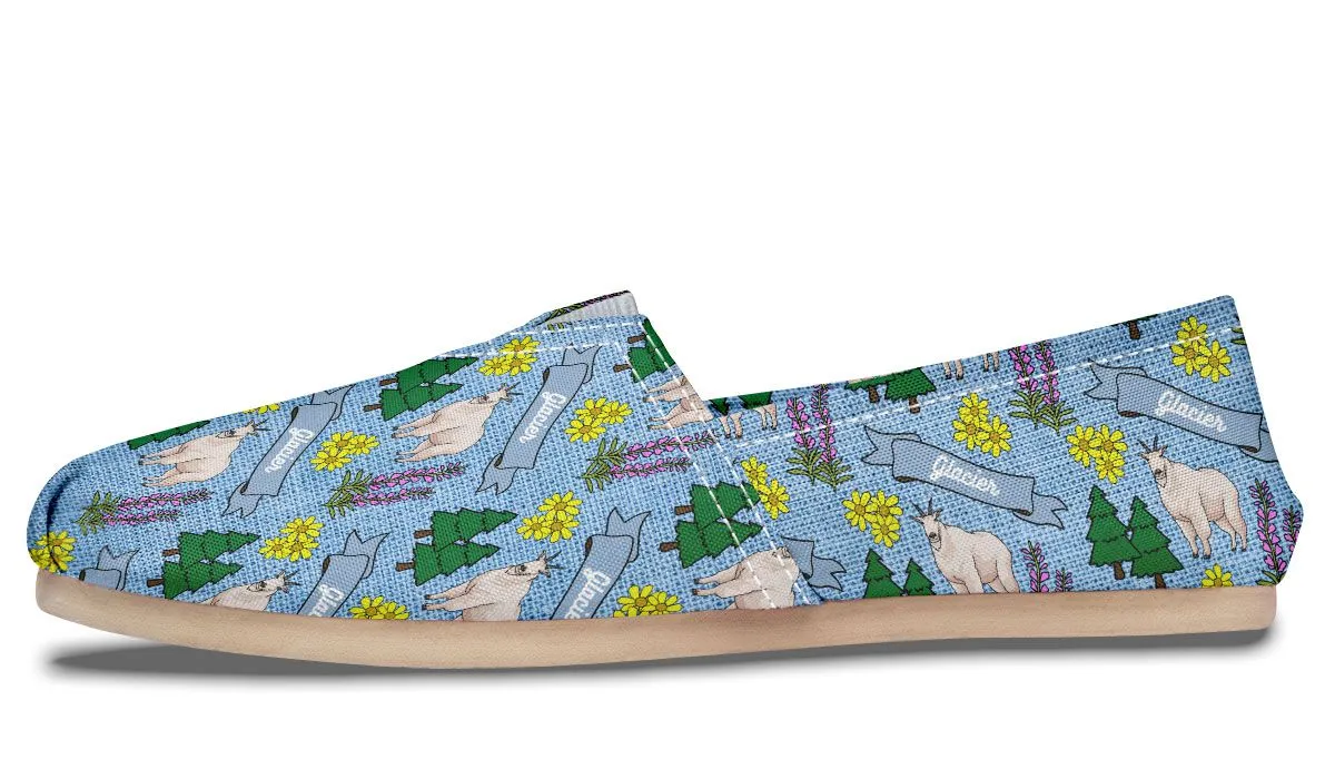 Glacier Pattern Casual Shoes