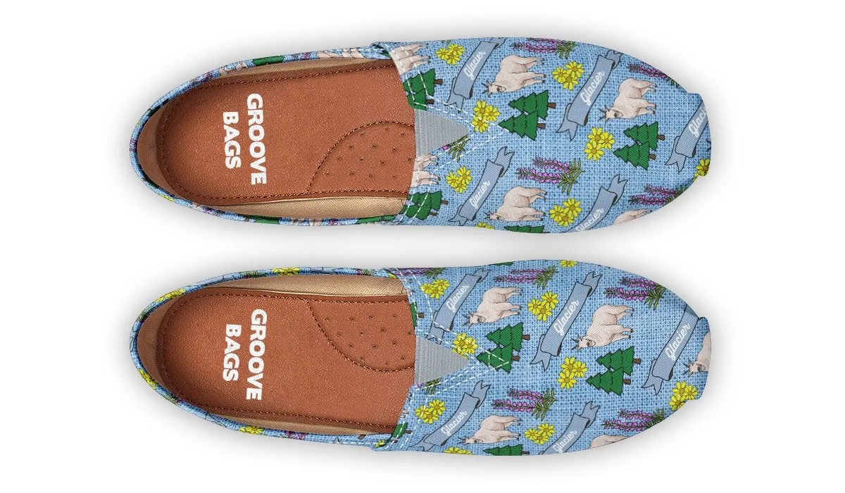 Glacier Pattern Casual Shoes