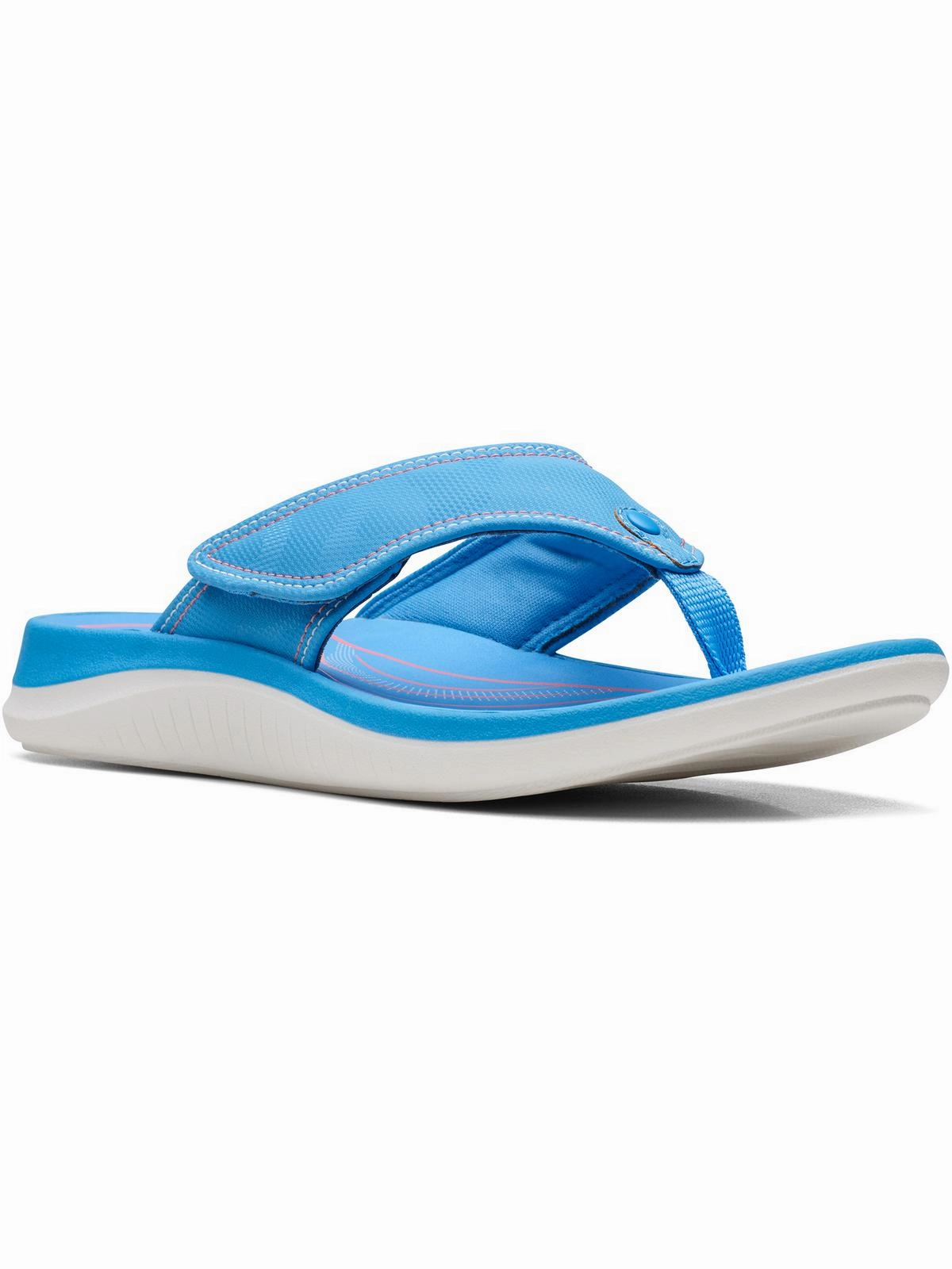 Glide Post Womens Flat Slip On Thong Sandals