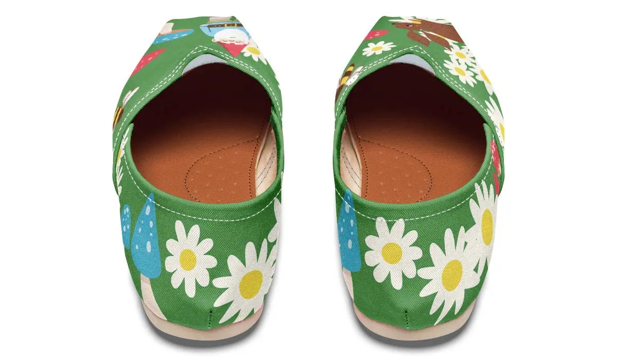 Gnome Fairy Garden Casual Shoes