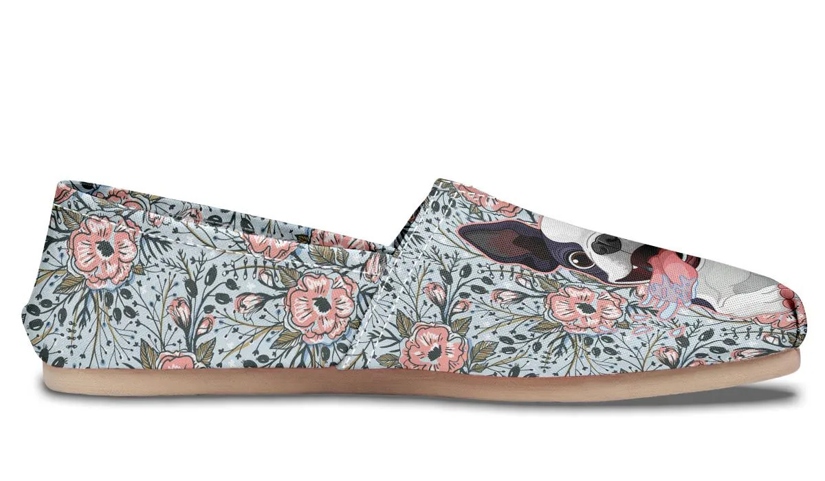 Goofy Boston Terrier Casual Shoes