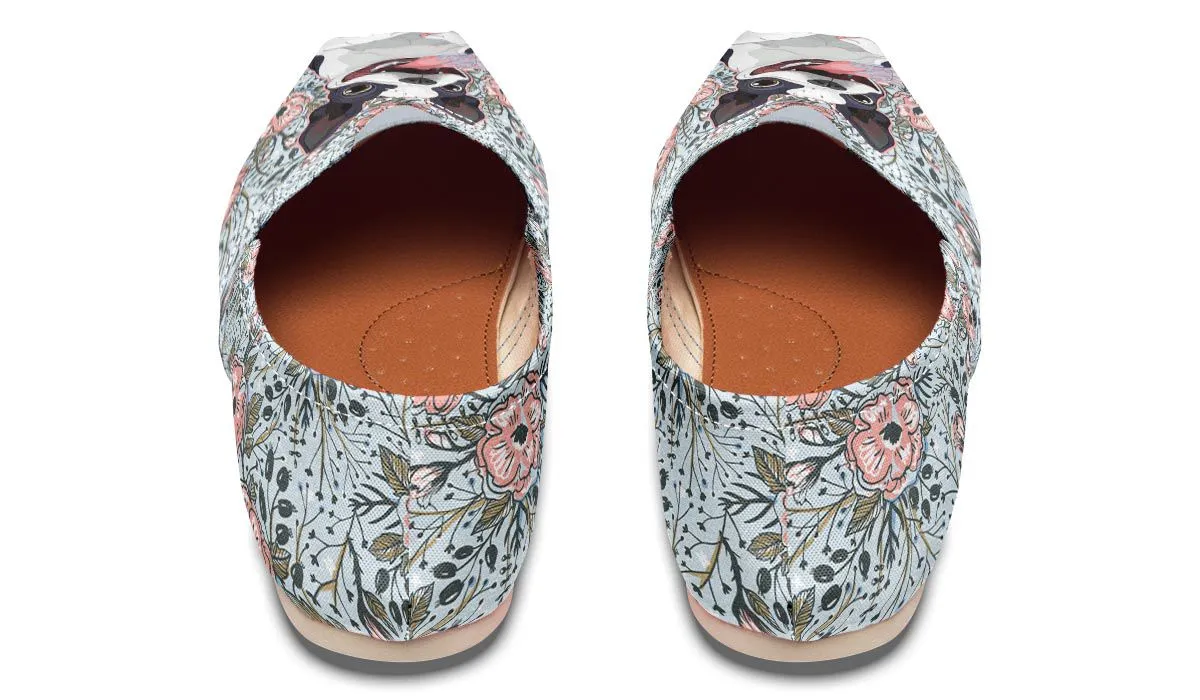 Goofy Boston Terrier Casual Shoes