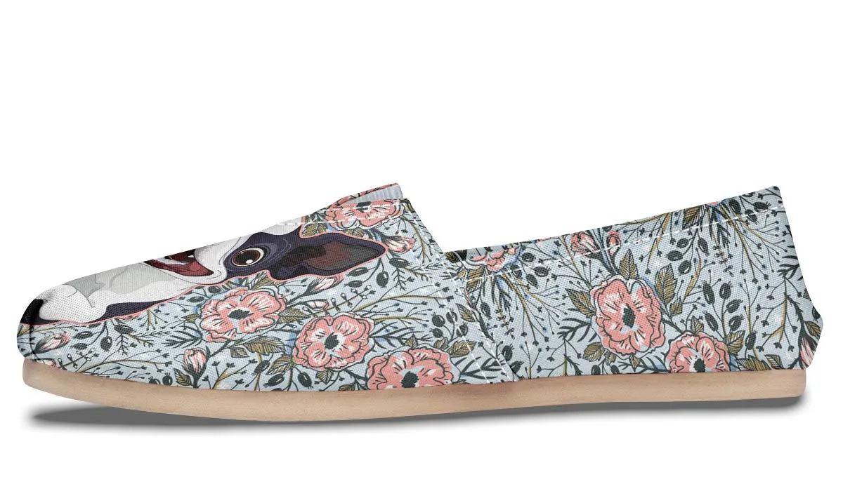 Goofy Boston Terrier Casual Shoes