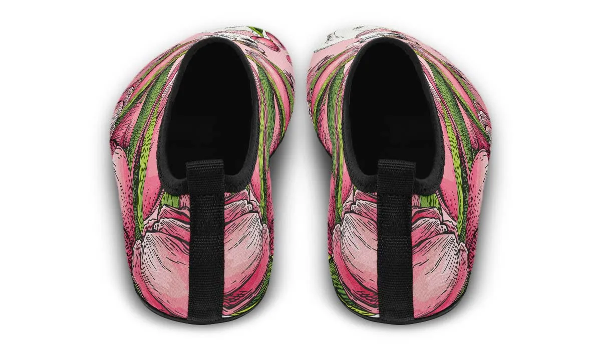 Goofy Jack Russell Terrier Aqua Barefoot Shoes
