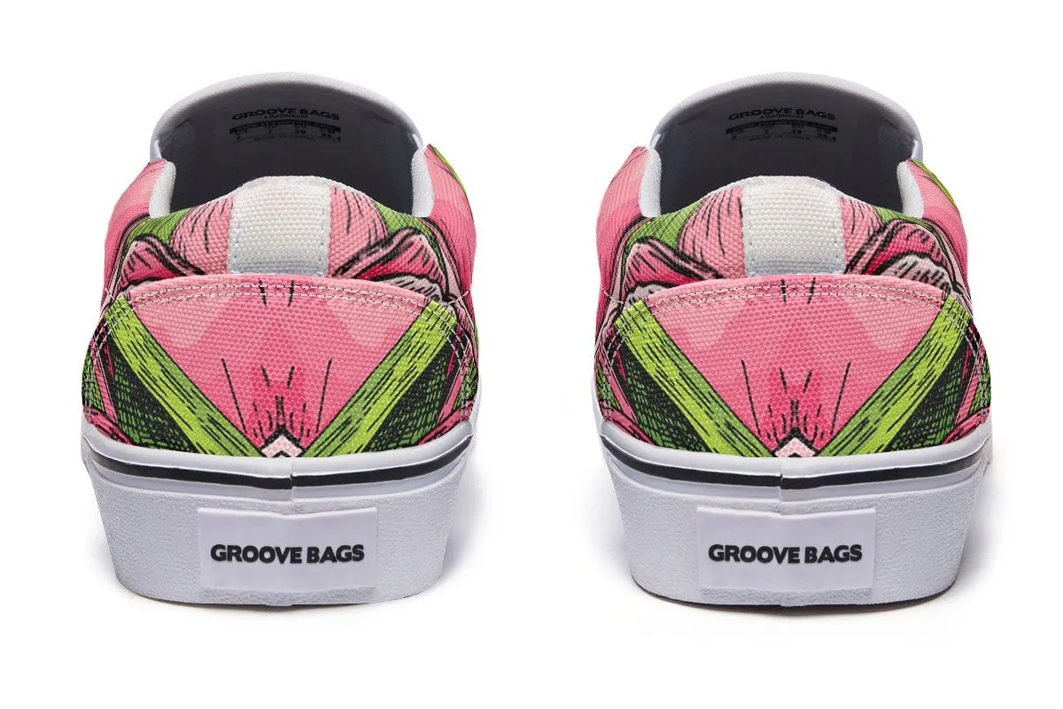 Goofy Jack Russell Terrier Slip-On Shoes
