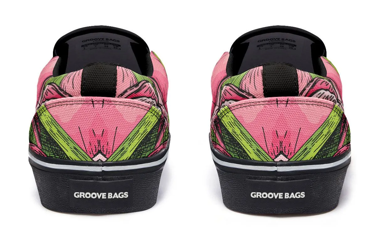 Goofy Jack Russell Terrier Slip-On Shoes