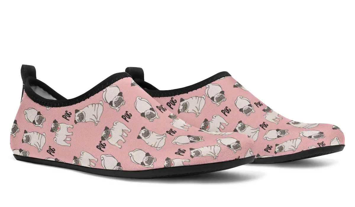 Goofy Pug Aqua Barefoot Shoes