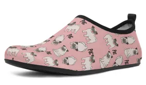 Goofy Pug Aqua Barefoot Shoes