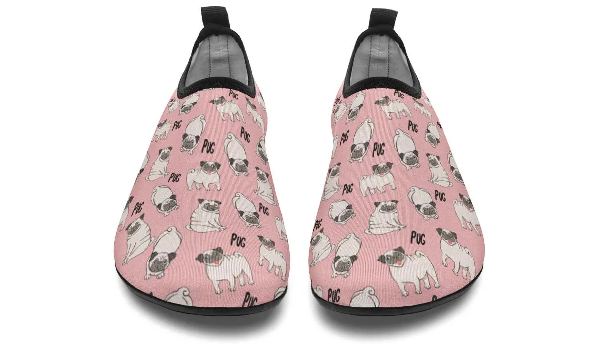 Goofy Pug Aqua Barefoot Shoes