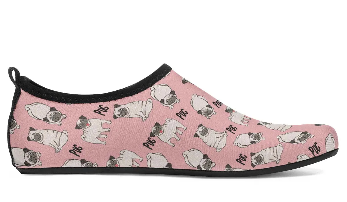 Goofy Pug Aqua Barefoot Shoes