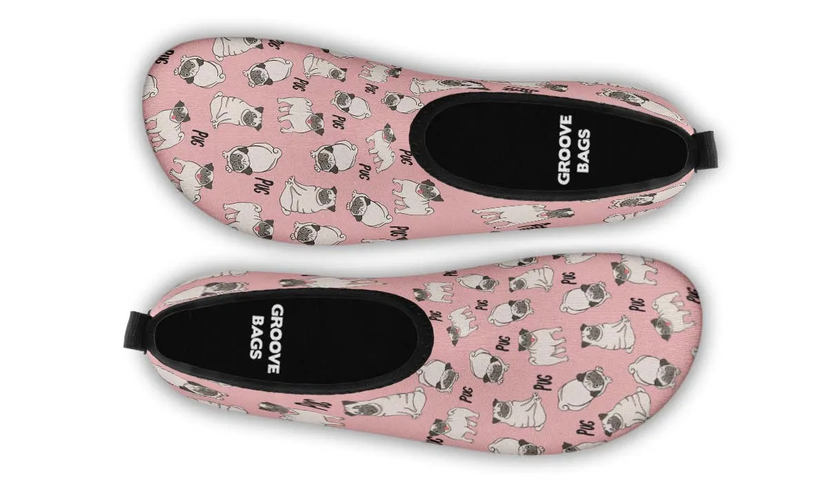 Goofy Pug Aqua Barefoot Shoes