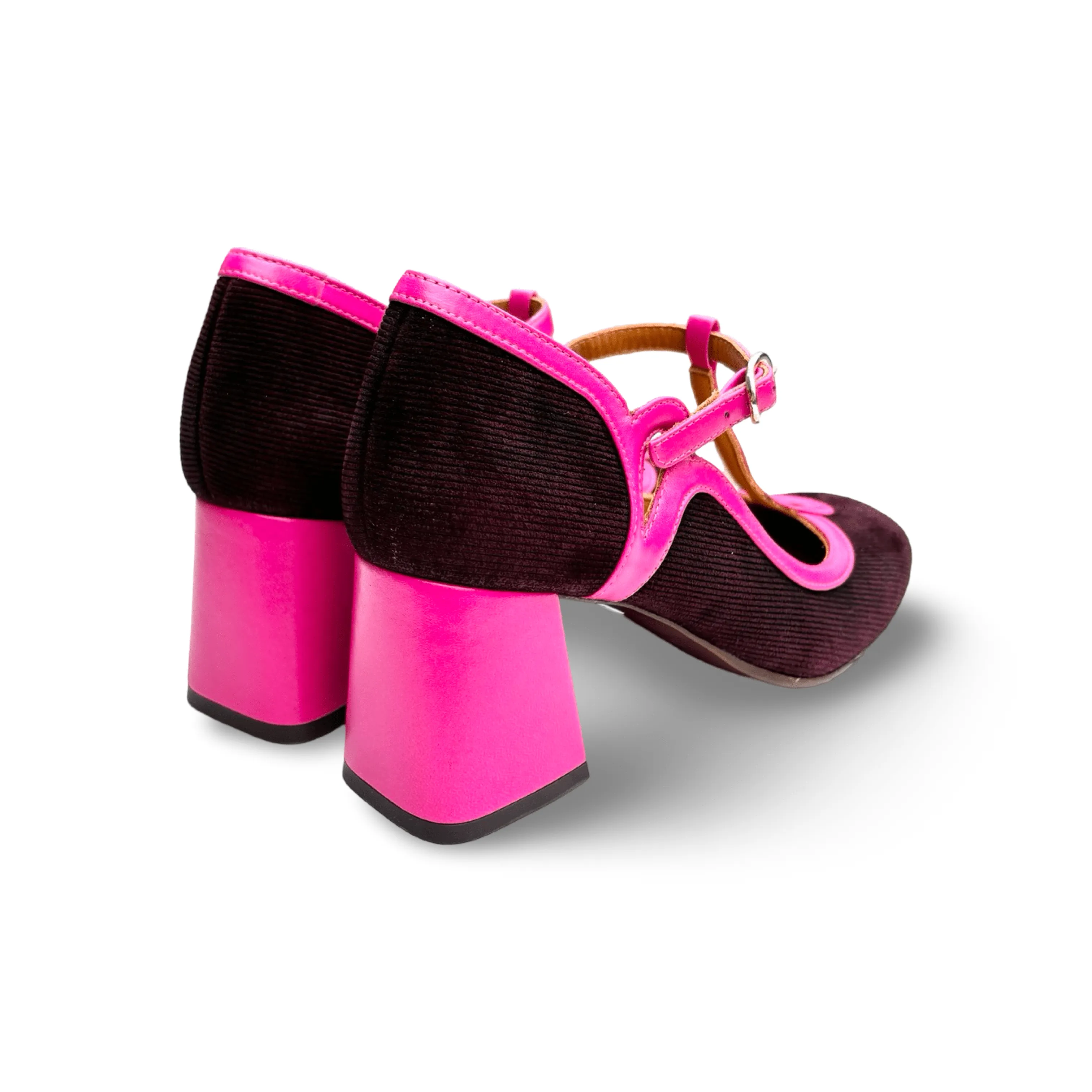 GRADY Grape T-Strap Heel