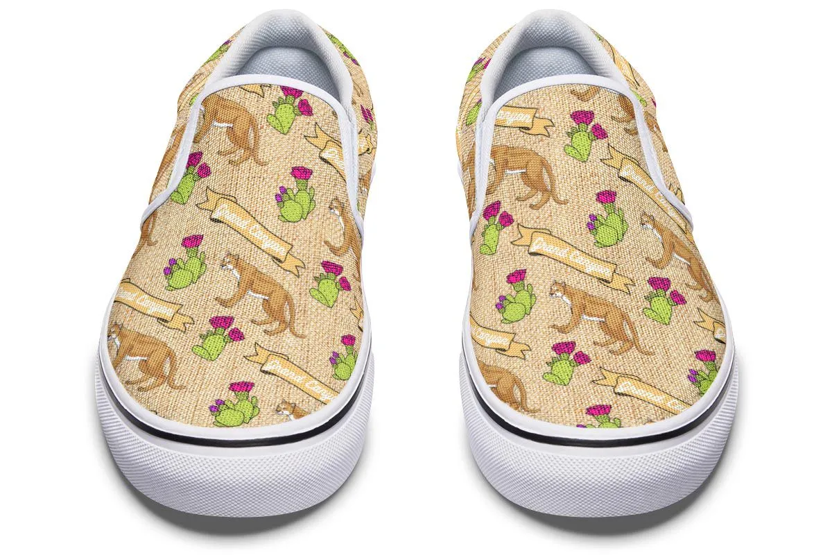Grand Canyon Pattern Slip-On Shoes