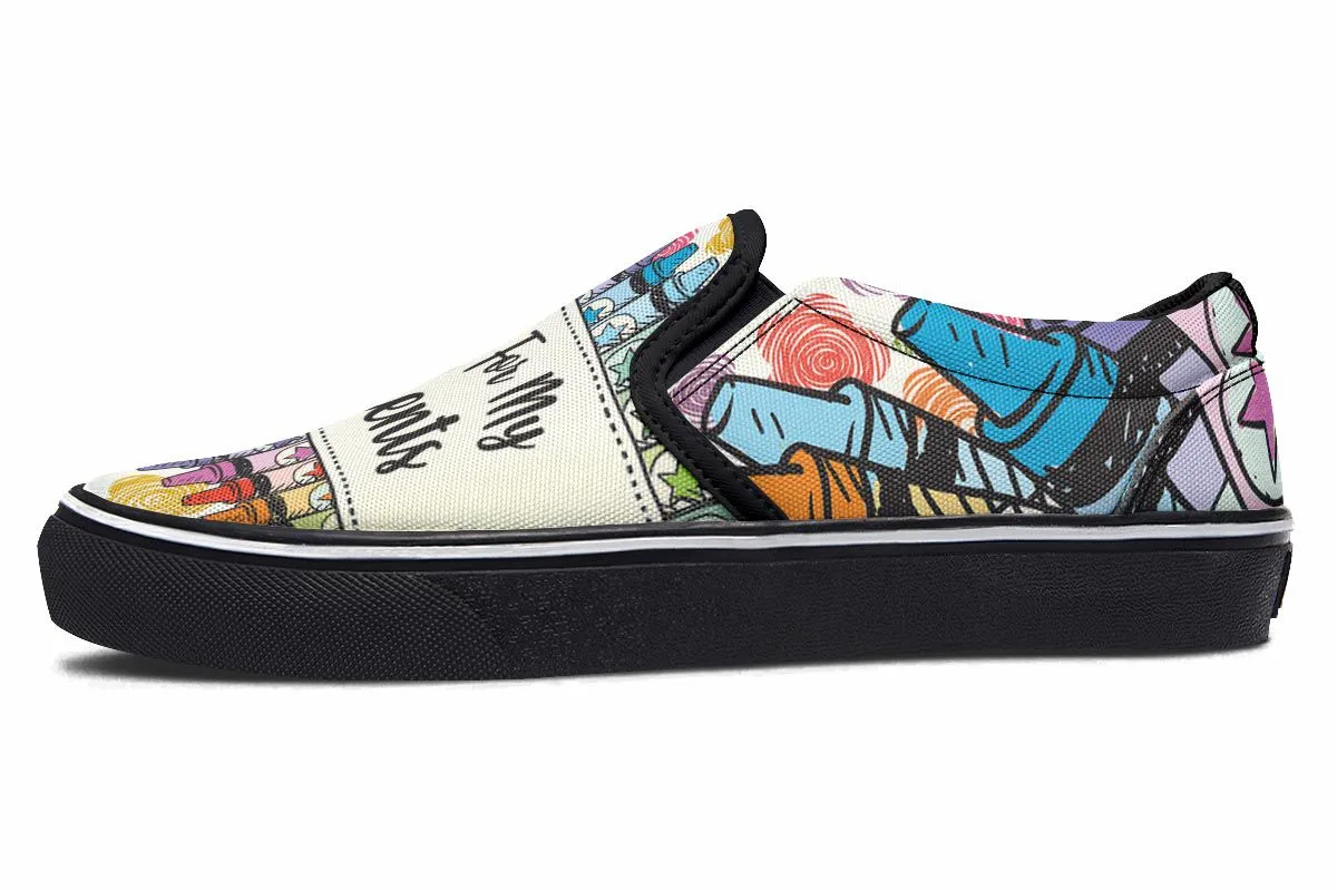 Grateful Teacher Slip-On Shoes