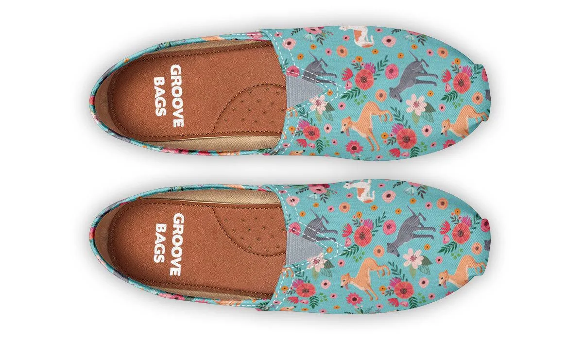Greyhound Flower Casual Shoes