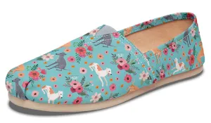 Greyhound Flower Casual Shoes