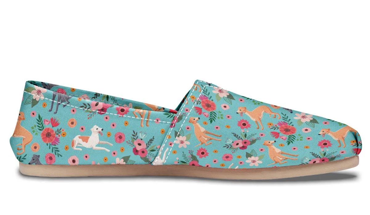 Greyhound Flower Casual Shoes