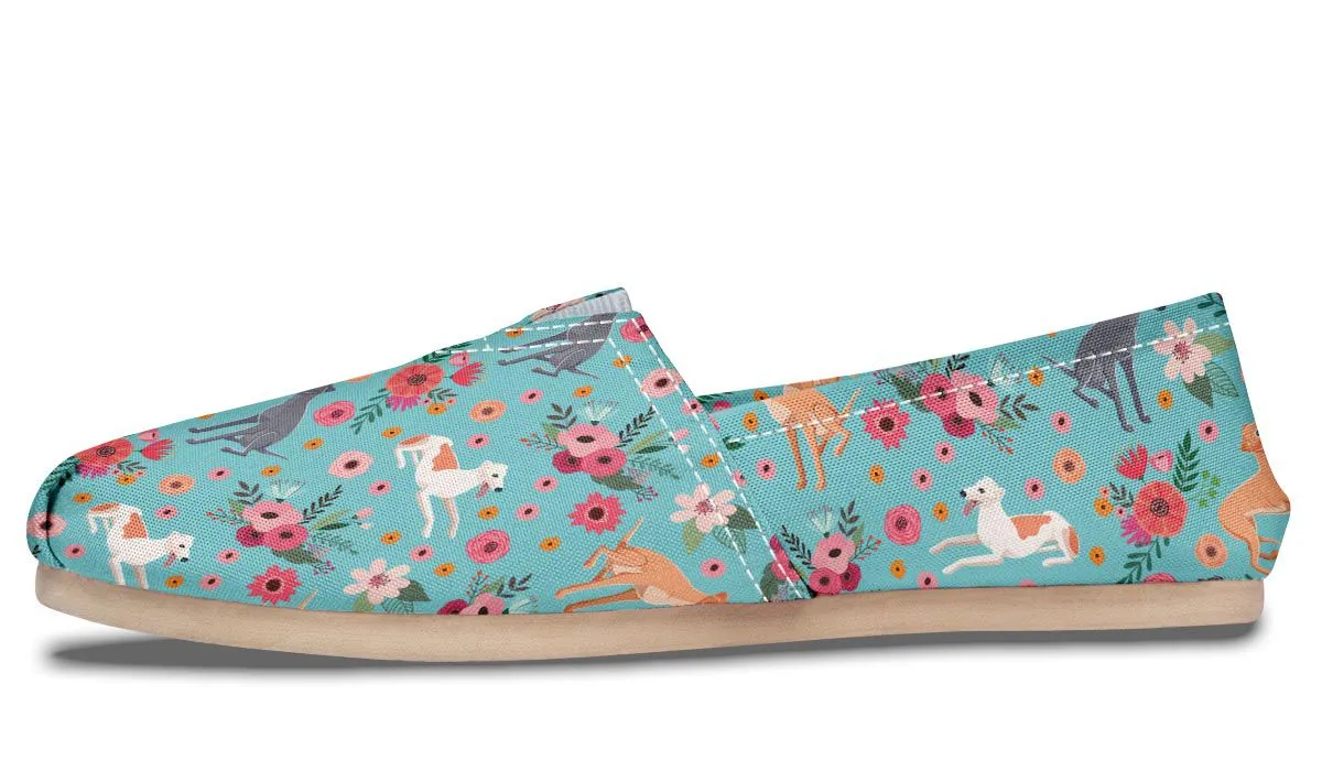 Greyhound Flower Casual Shoes