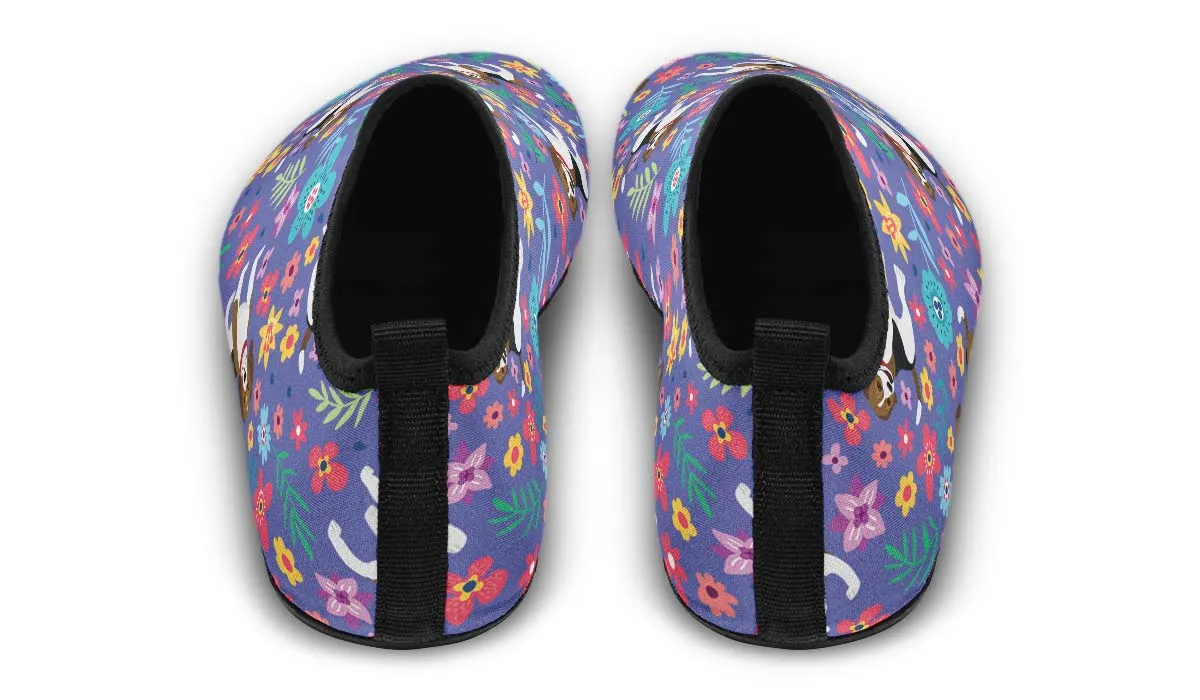 Groovy Beagle Aqua Barefoot Shoes