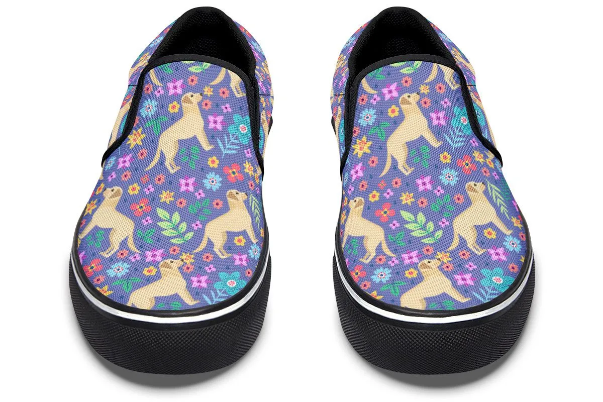 Groovy Labrador Slip-On Shoes