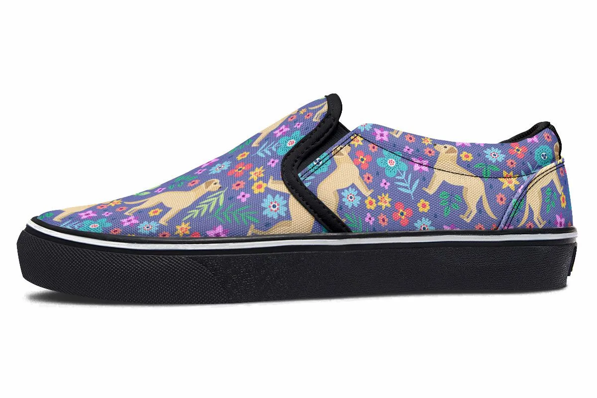 Groovy Labrador Slip-On Shoes