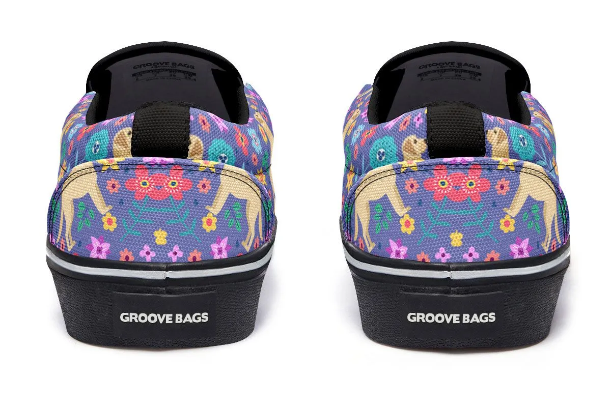 Groovy Labrador Slip-On Shoes