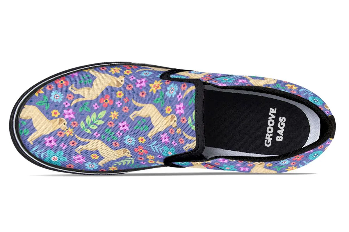 Groovy Labrador Slip-On Shoes