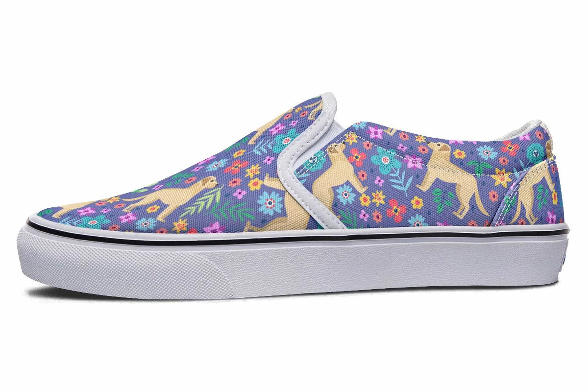Groovy Labrador Slip-On Shoes