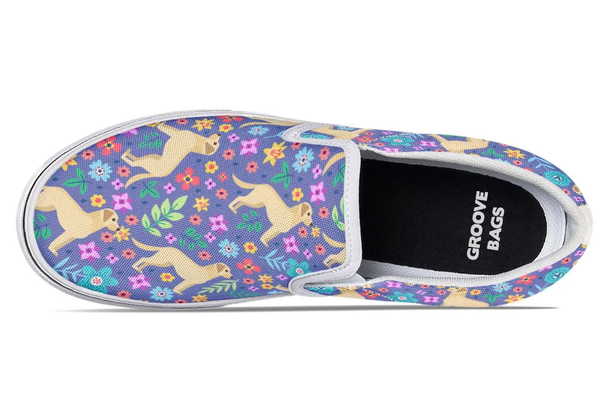 Groovy Labrador Slip-On Shoes