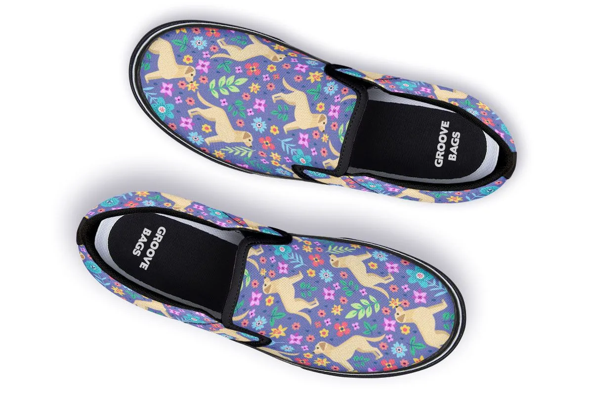 Groovy Labrador Slip-On Shoes