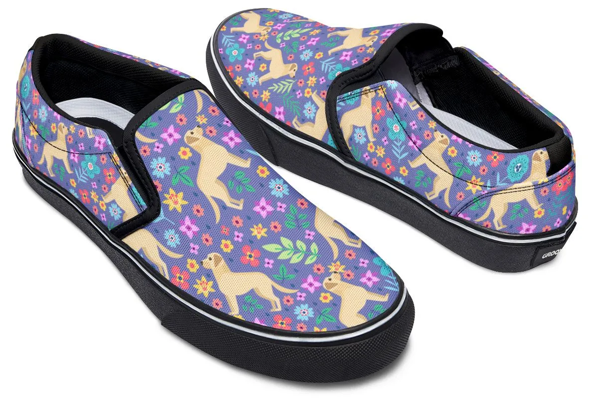 Groovy Labrador Slip-On Shoes