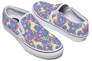 Groovy Labrador Slip-On Shoes