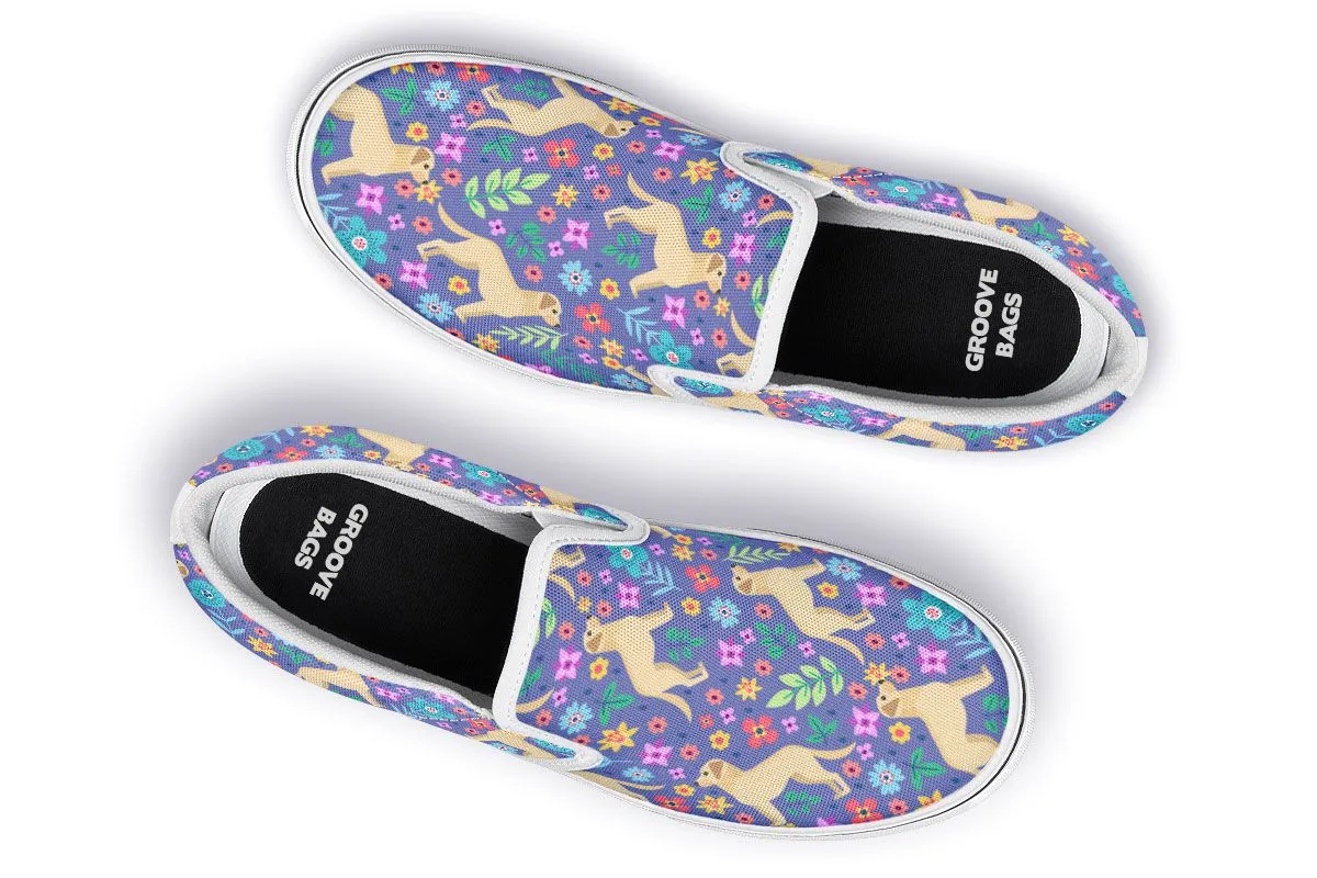 Groovy Labrador Slip-On Shoes