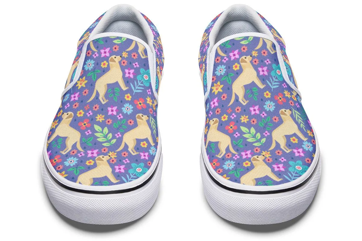 Groovy Labrador Slip-On Shoes