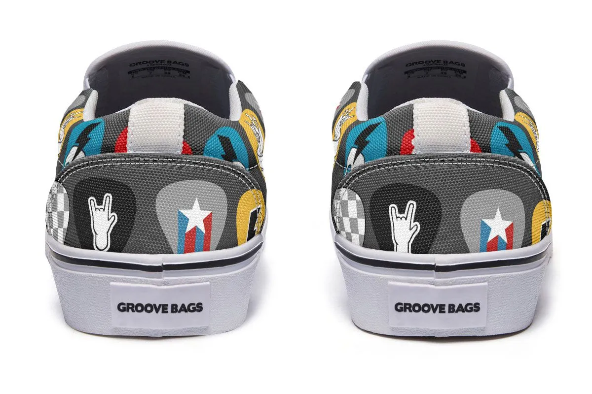 Guitar Picks Slip-On Shoes