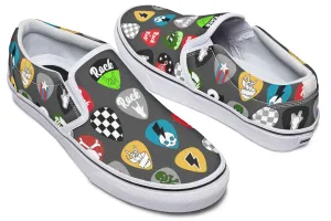 Guitar Picks Slip-On Shoes