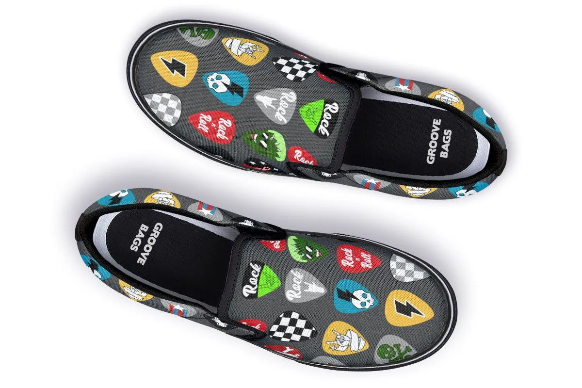 Guitar Picks Slip-On Shoes