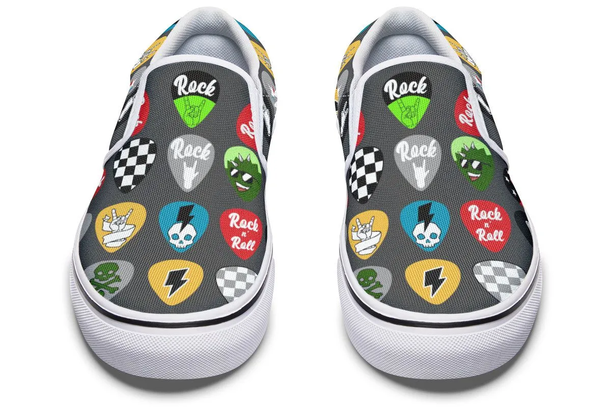 Guitar Picks Slip-On Shoes