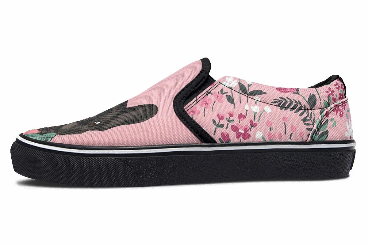 Handsome French Bulldog Slip-On Shoes