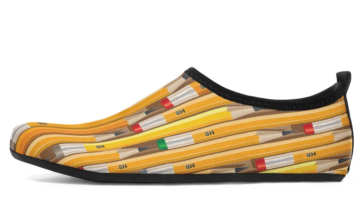 HB Pencils Aqua Barefoot Shoes