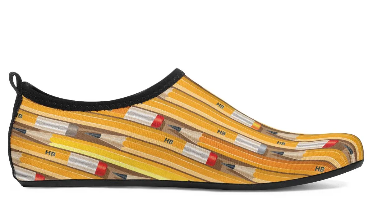 HB Pencils Aqua Barefoot Shoes